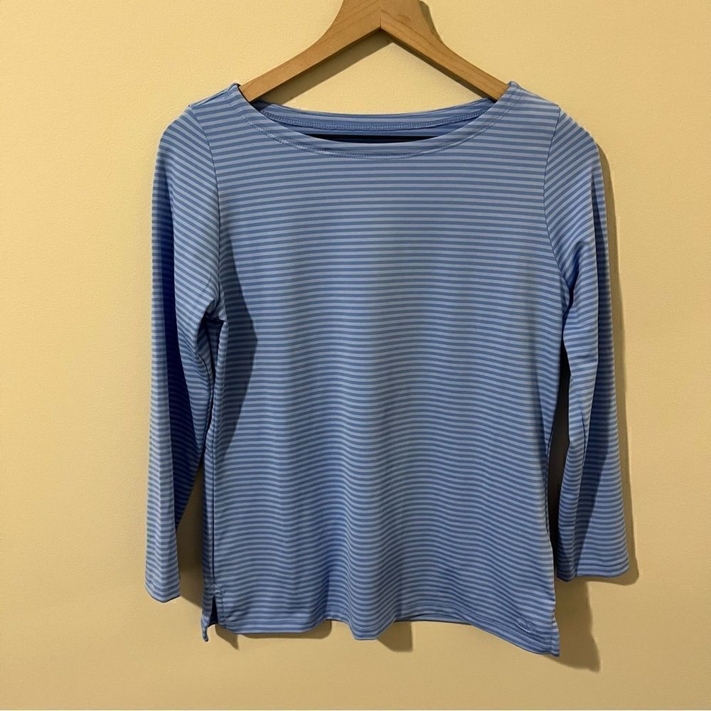 Vineyard vines Striped Sankaty Boatneck Simple Tee